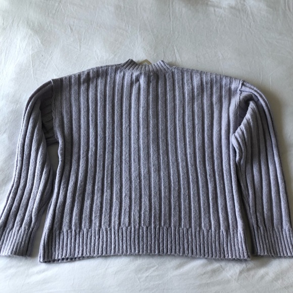 The Button Down Seawool Sweater in Lavender - Medium by Frank & Oak NWT - Picture 2 of 16